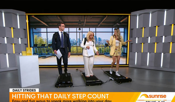 Lifespan Fitness WalkingPad M2 Featured on Sunrise