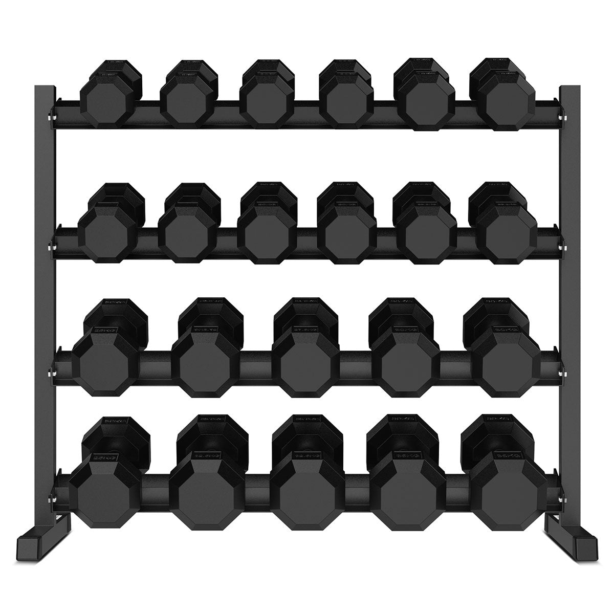 Cortex 495kg Hex Dumbbell Set 10kg-35kg (11 pairs)