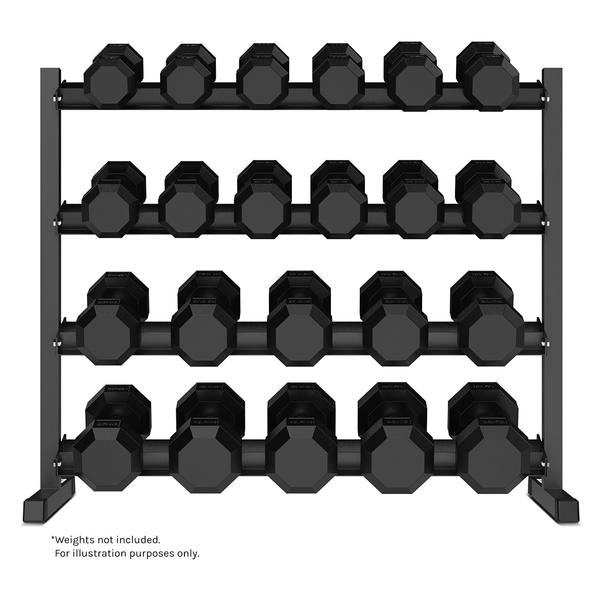 Cortex Hex Dumbbell Stand (4 Tier)