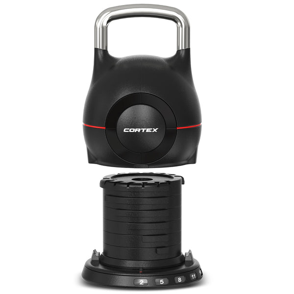 CORTEX 7-in-1 RevoLock Quick Adjust 20kg Kettlebell