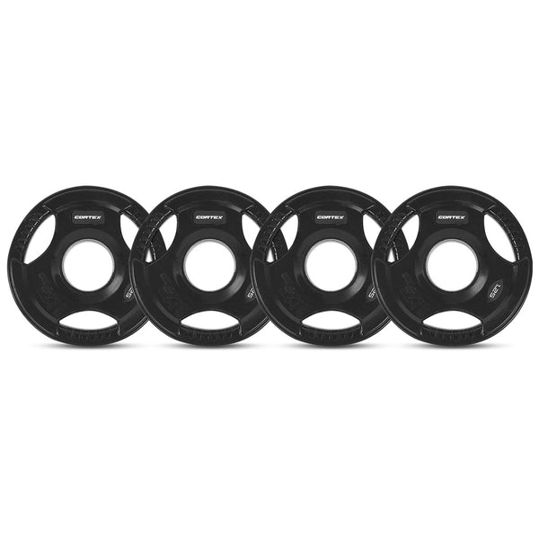 CORTEX PR-4 Foldable Squat & Power Rack + BN-9 Bench + 100kg Olympic Tri-Grip Weight and Barbell Package