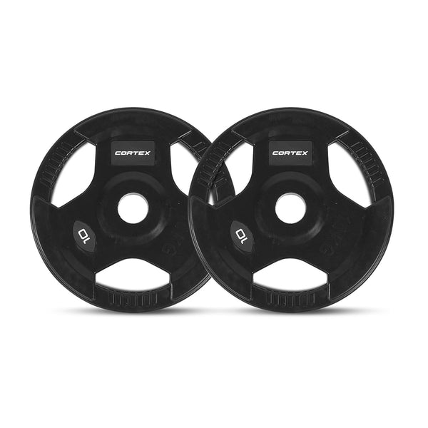 CORTEX PR-4 Foldable Squat & Power Rack + BN-9 Bench + 100kg Olympic Tri-Grip Weight and Barbell Package