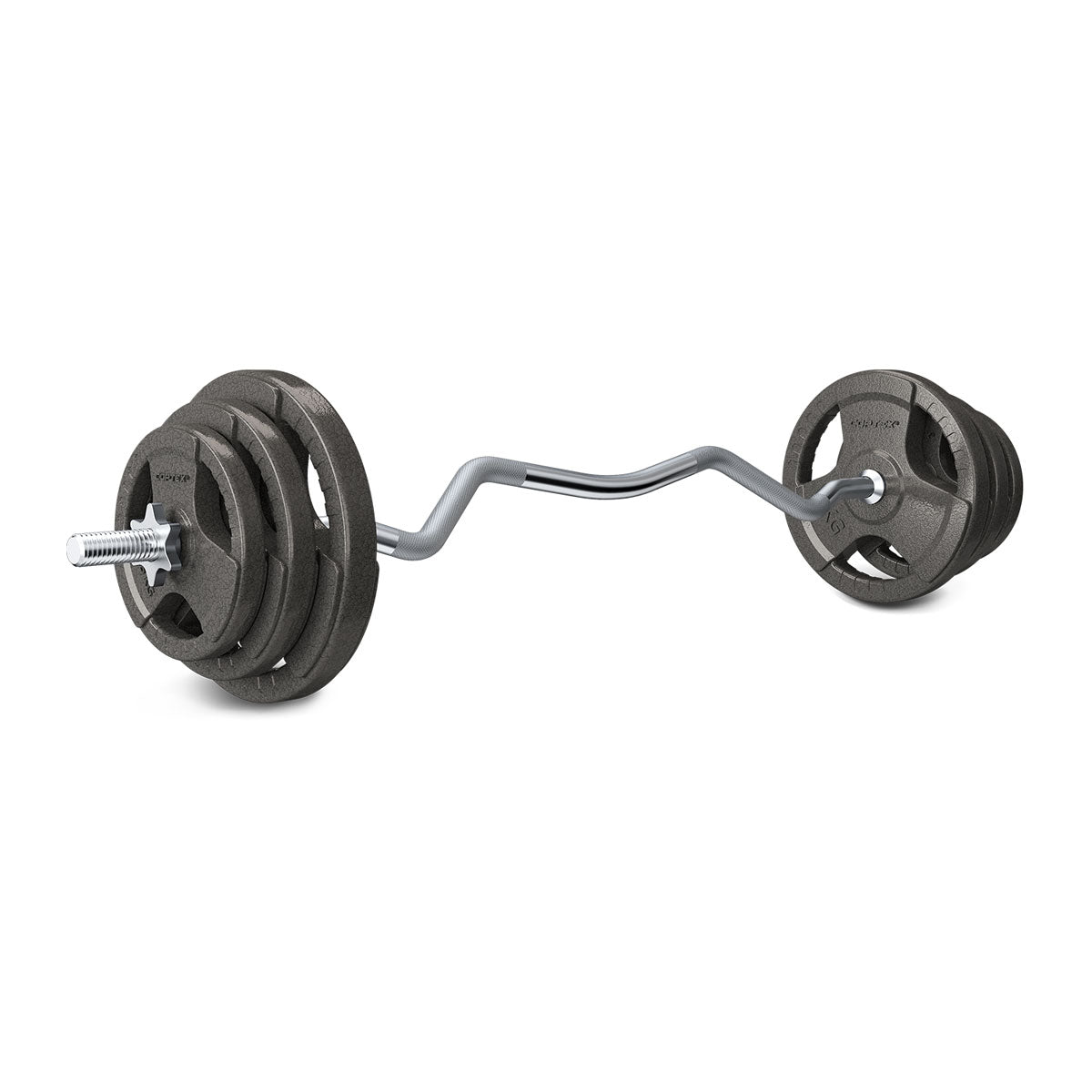 PR-4 Foldable Squat & Power Rack + BN-9 Bench + 90kg Standard Tri-Grip Weight