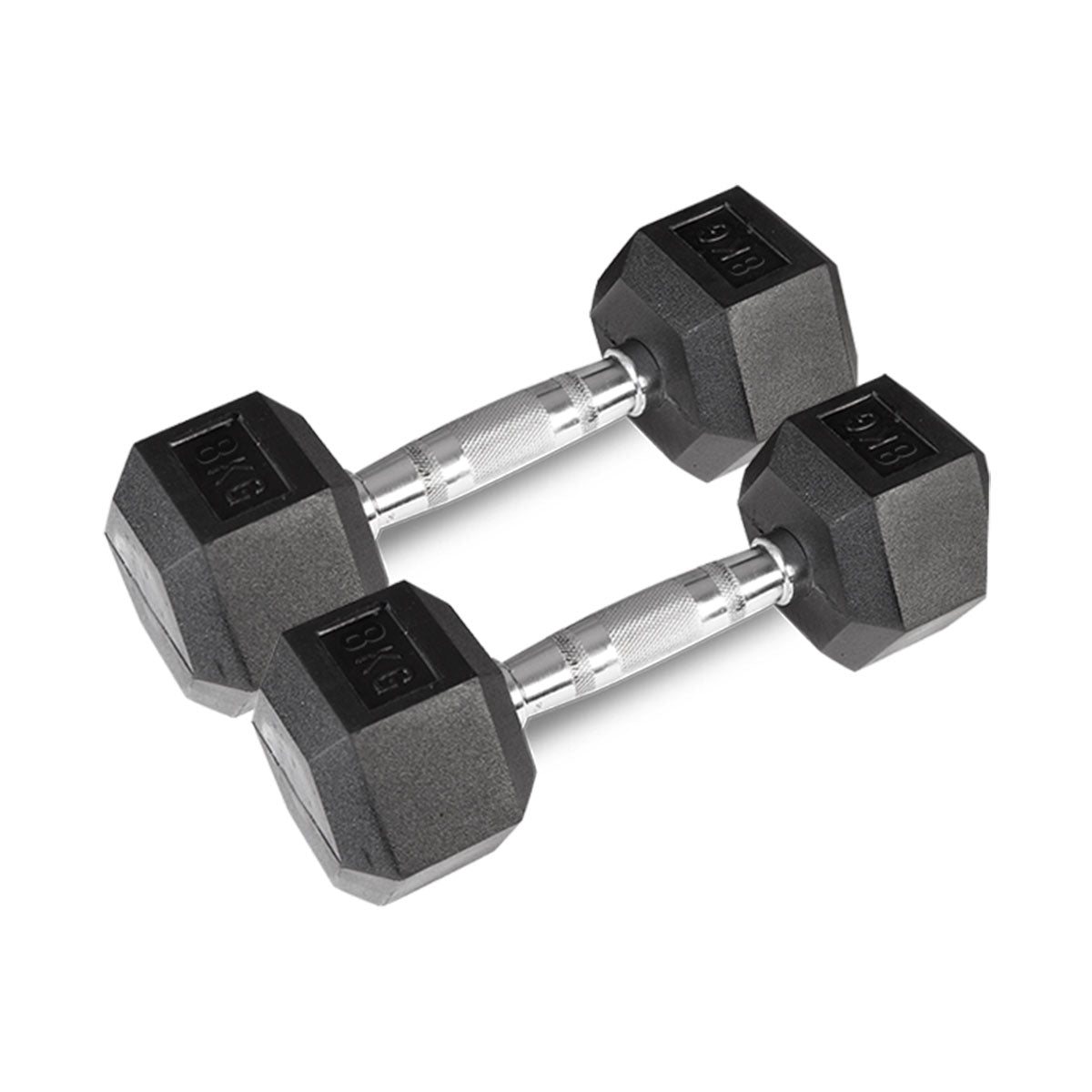 Cortex Hex Dumbbell 4kg - 10kg Set (4 Pairs) & Stand