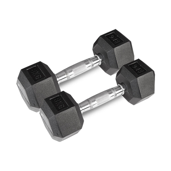 Cortex Hex Dumbbell 4kg - 10kg Set (4 Pairs) & Stand