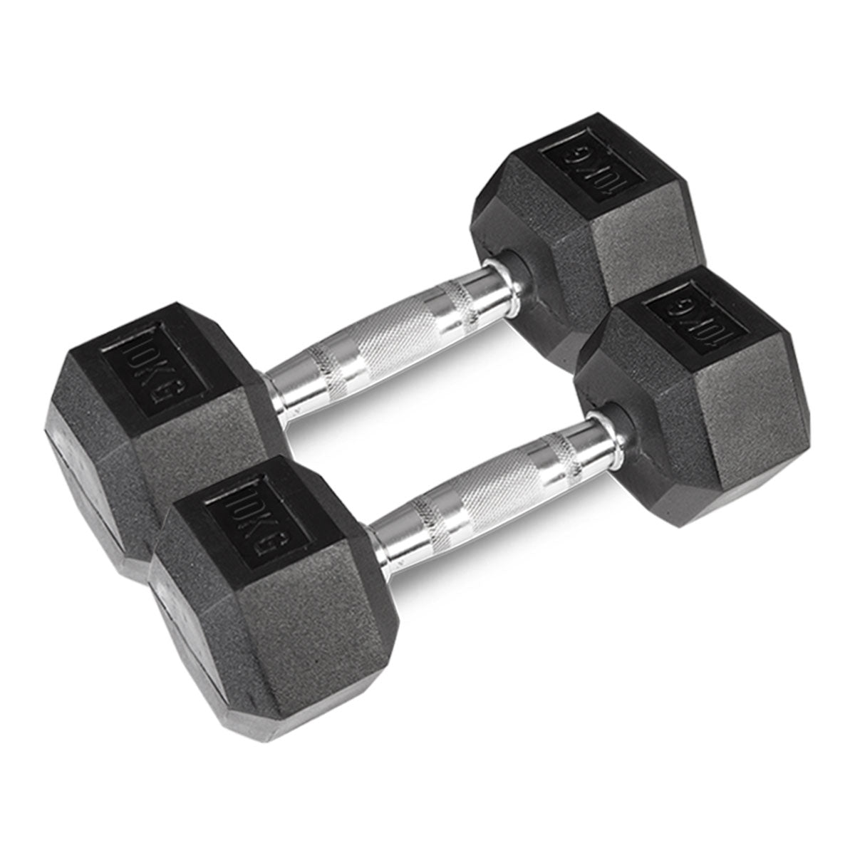 Cortex Hex Dumbbell 4kg - 10kg Set (4 Pairs) & Stand