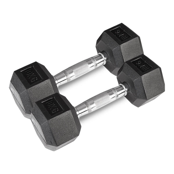 Cortex Hex Dumbbell 4kg - 10kg Set (4 Pairs) & Stand