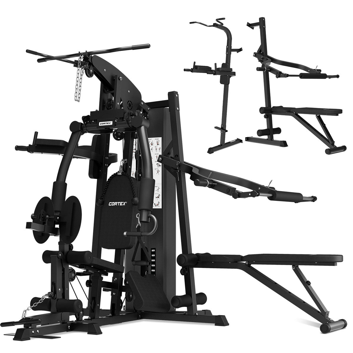 Cortex SS4 Single Station Functional Home Gym (Complete Multi Station)