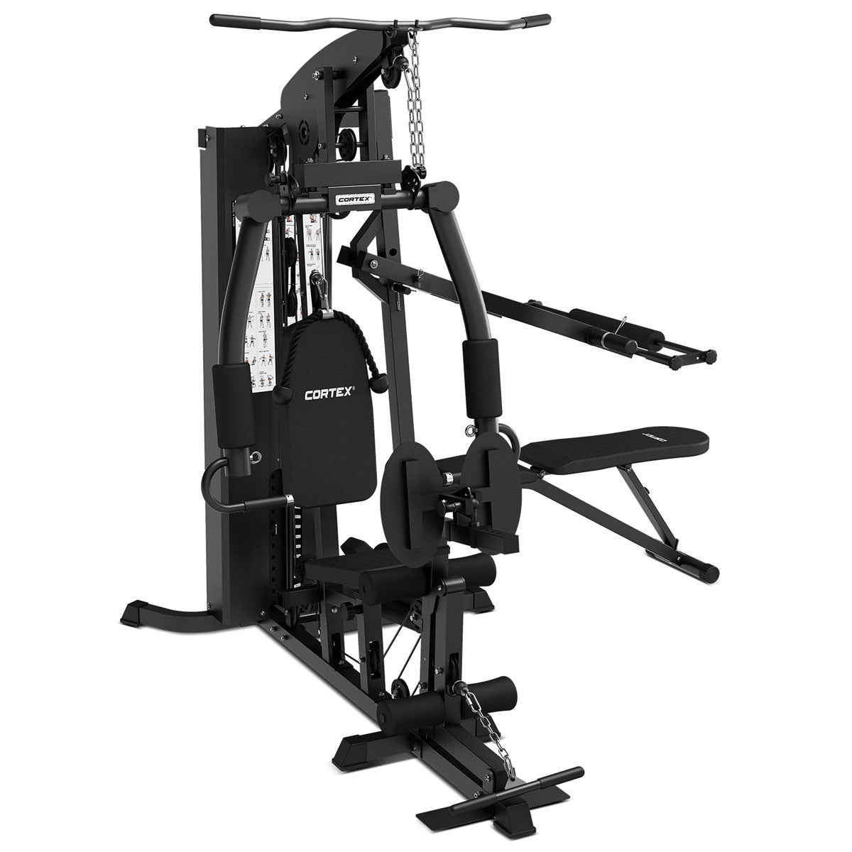 Cortex SS4 Single Station Functional Home Gym (with Chest and Squat Station)