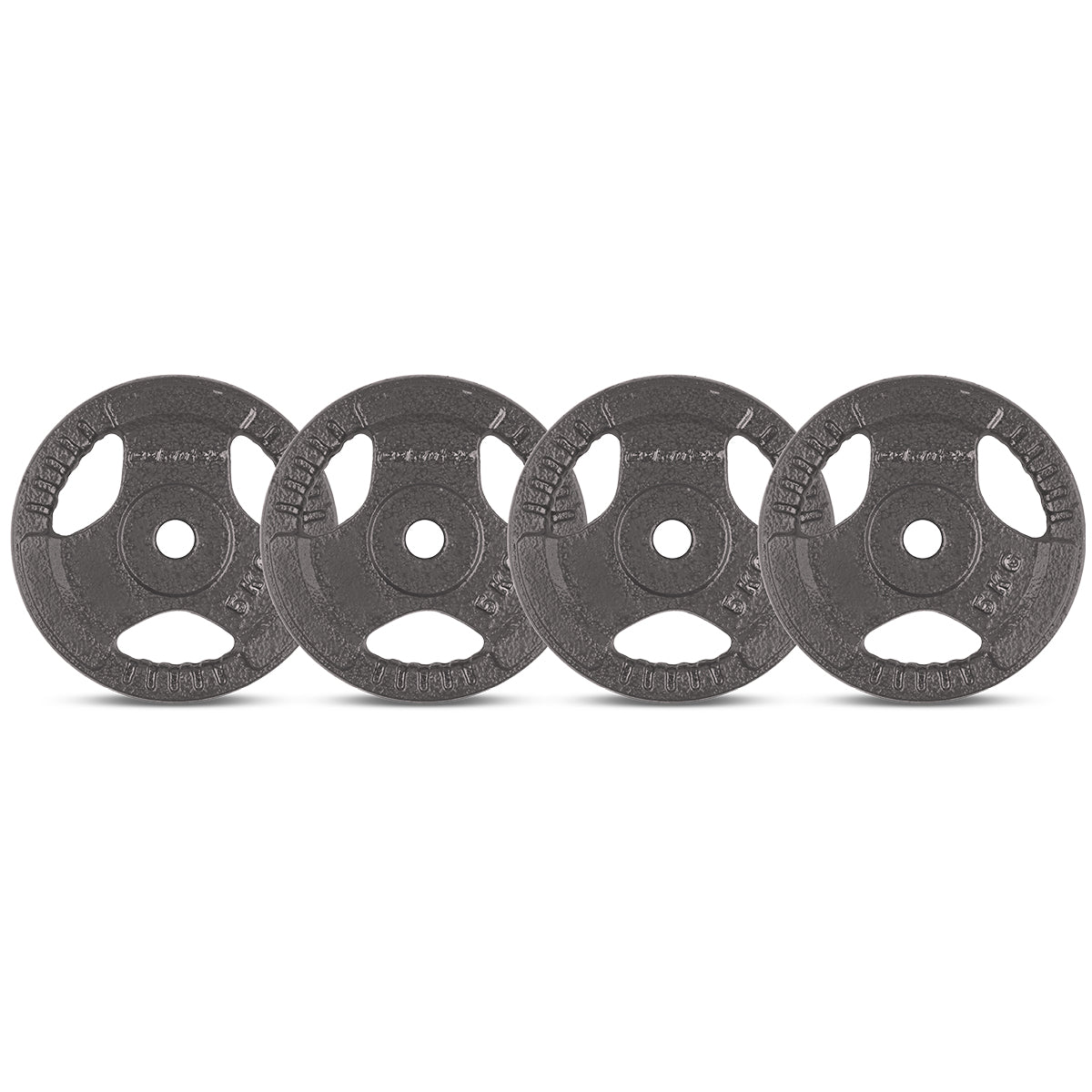 CORTEX 5kg Tri-Grip 27mm Standard Plates (Set of 4)