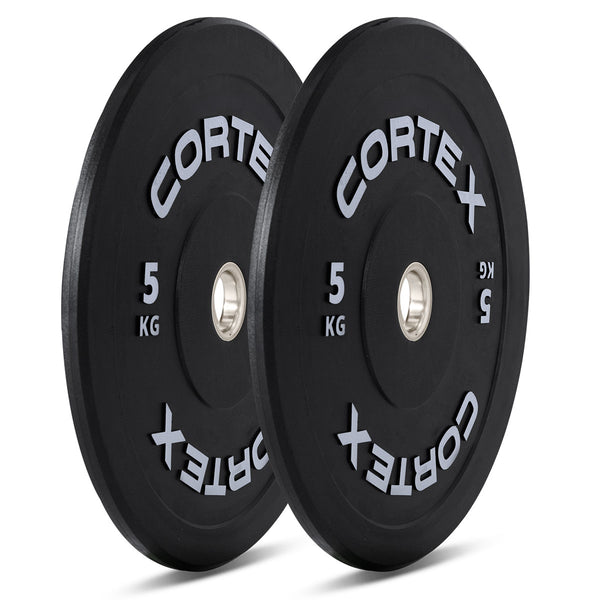 CORTEX 5kg Black Series V3 Bumper Plate (Pair)