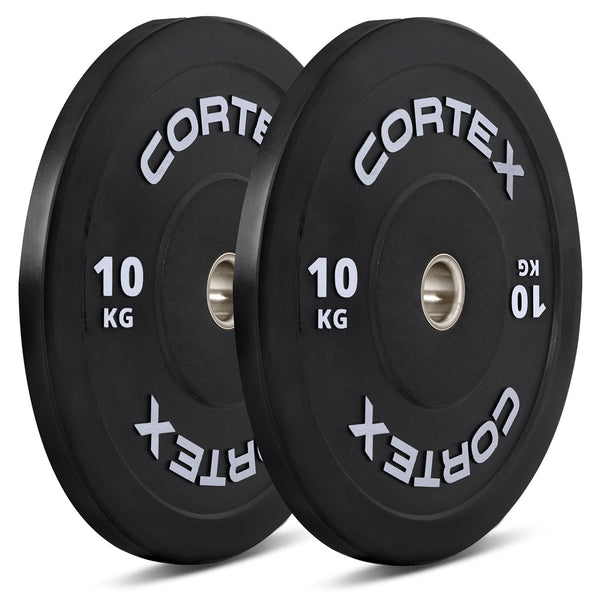 CORTEX 10kg Black Series V3 Bumper Plate (Pair)