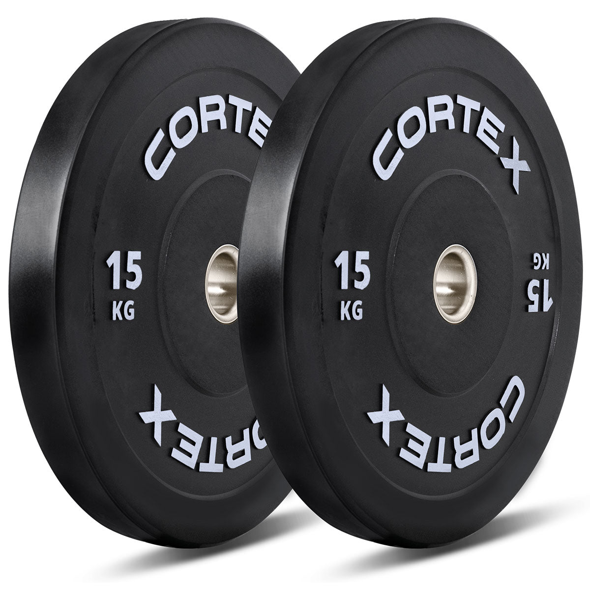 CORTEX 15kg Black Series V3 Bumper Plate (Pair)