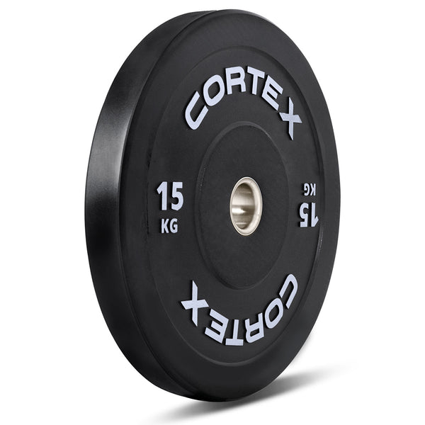 CORTEX 15kg Black Series V3 Bumper Plate (Pair)