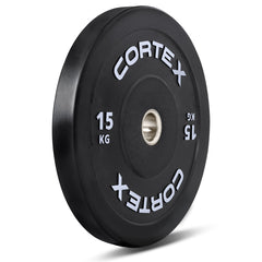 CORTEX 15kg Black Series V3 Bumper Plate (Pair)