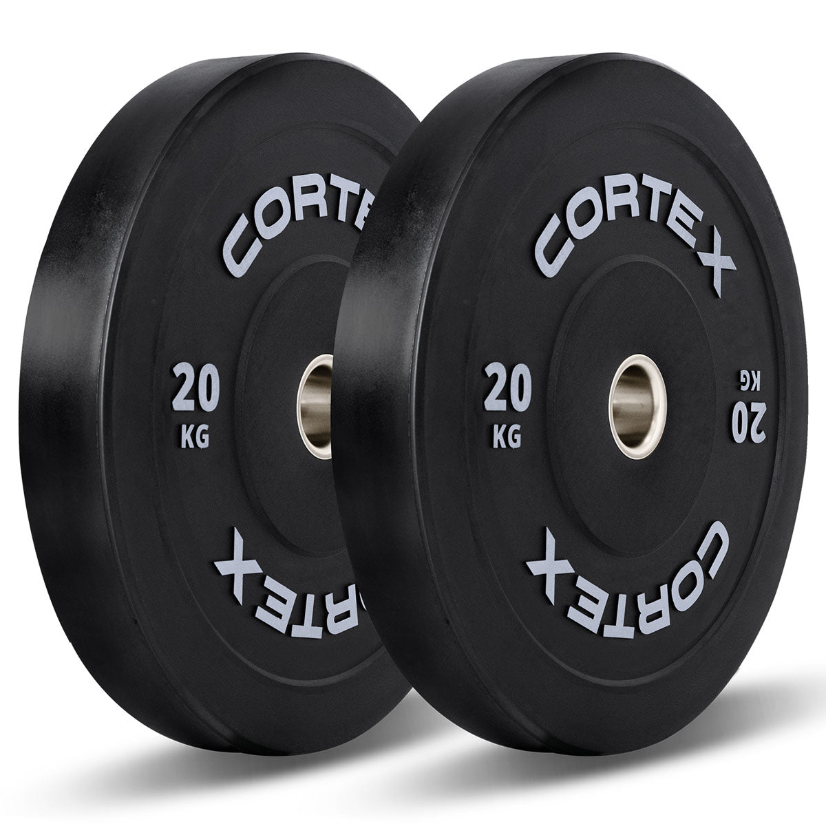 CORTEX 20kg Black Series V3 Bumper Plate (Pair)