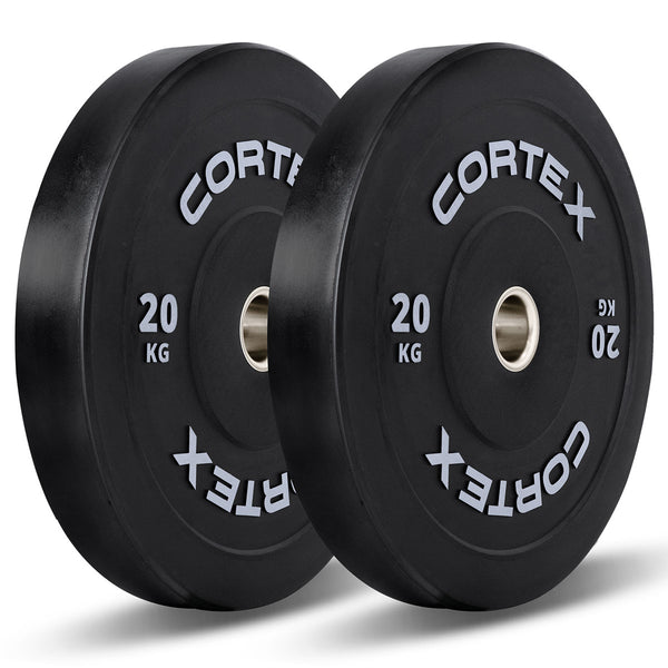 CORTEX 20kg Black Series V3 Bumper Plate (Pair)