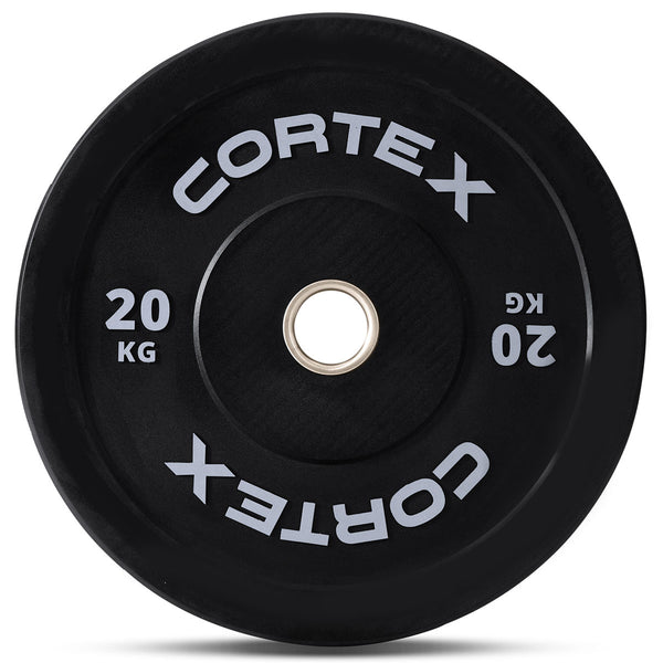 CORTEX 20kg Black Series V3 Bumper Plate (Pair)