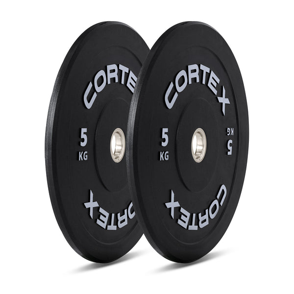 CORTEX 70kg Black Series V3 Bumper Plate Set
