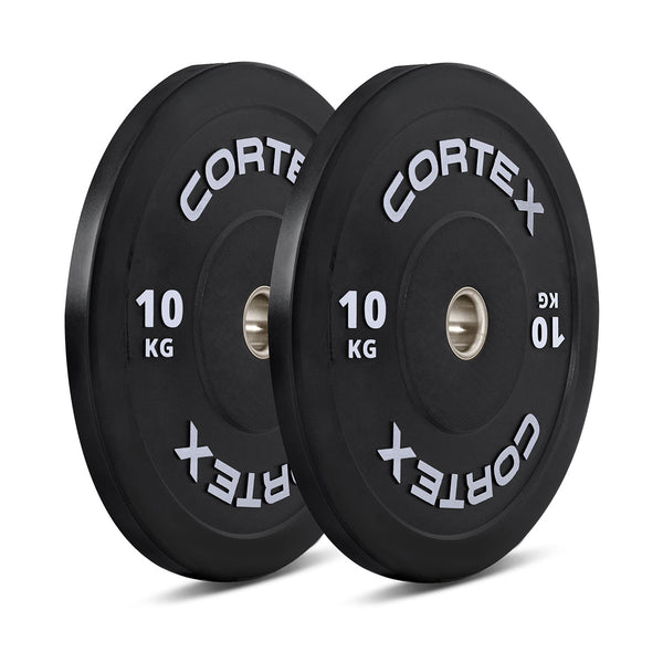 CORTEX 70kg Black Series V3 Bumper Plate Set