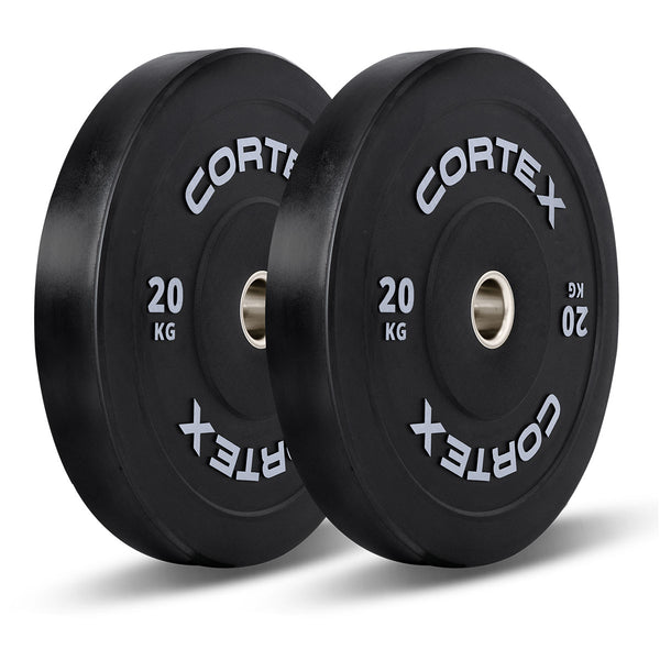 CORTEX 70kg Black Series V3 Bumper Plate Set