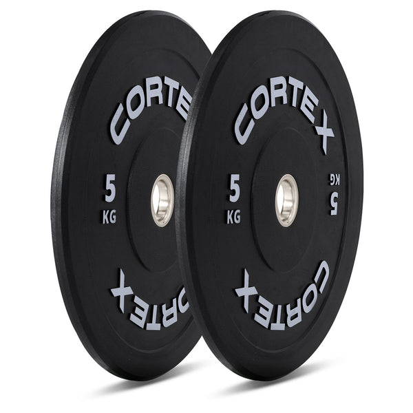 CORTEX 100kg Black Series V3 Bumper Plate Set