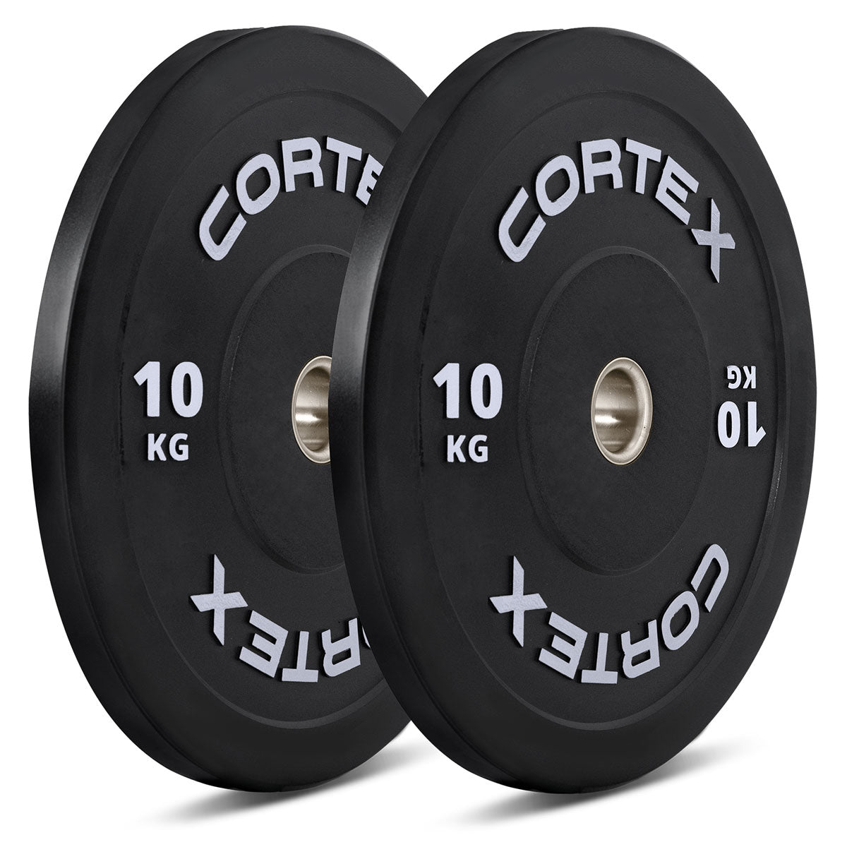 CORTEX 160kg Black Series V3 Bumper Plate Set with SPARTAN205 Barbell