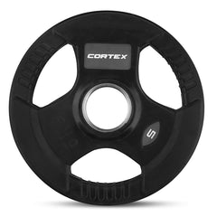 CORTEX 5kg Tri-Grip V2 50mm Olympic Plates (Pair)