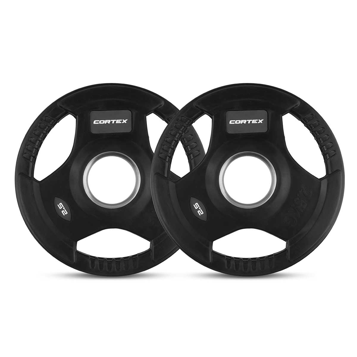 CORTEX 45kg Tri-Grip V2 50mm Olympic Dumbbell Set