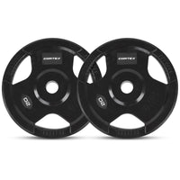 CORTEX 90kg Tri-Grip V2 50mm Olympic Barbell Set