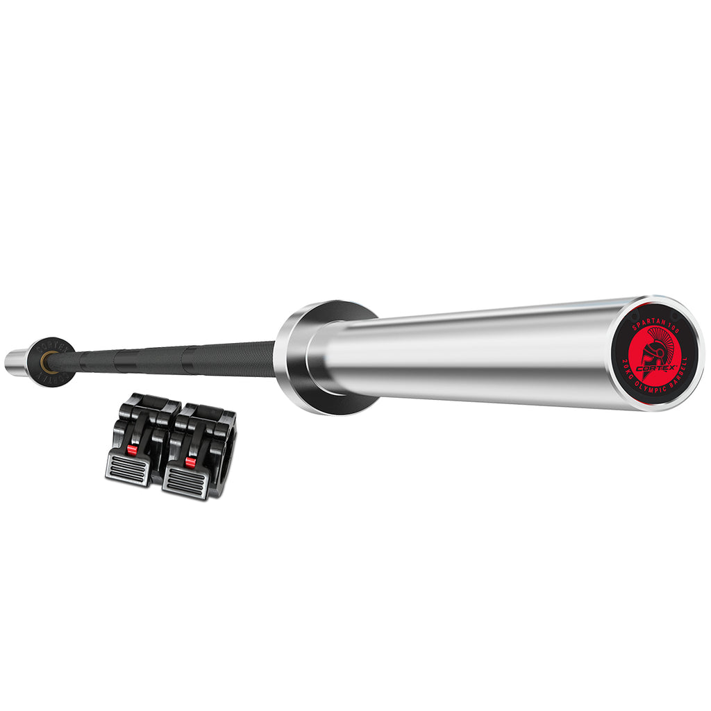 CORTEX SPARTAN100 7ft 20kg Olympic Barbell (Black Oxide) with