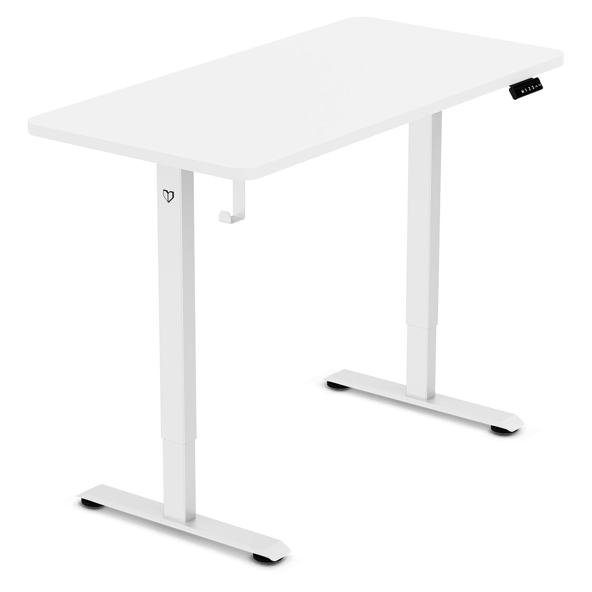 ErgoDesk Electric Standing Desk 120cm (White/White)