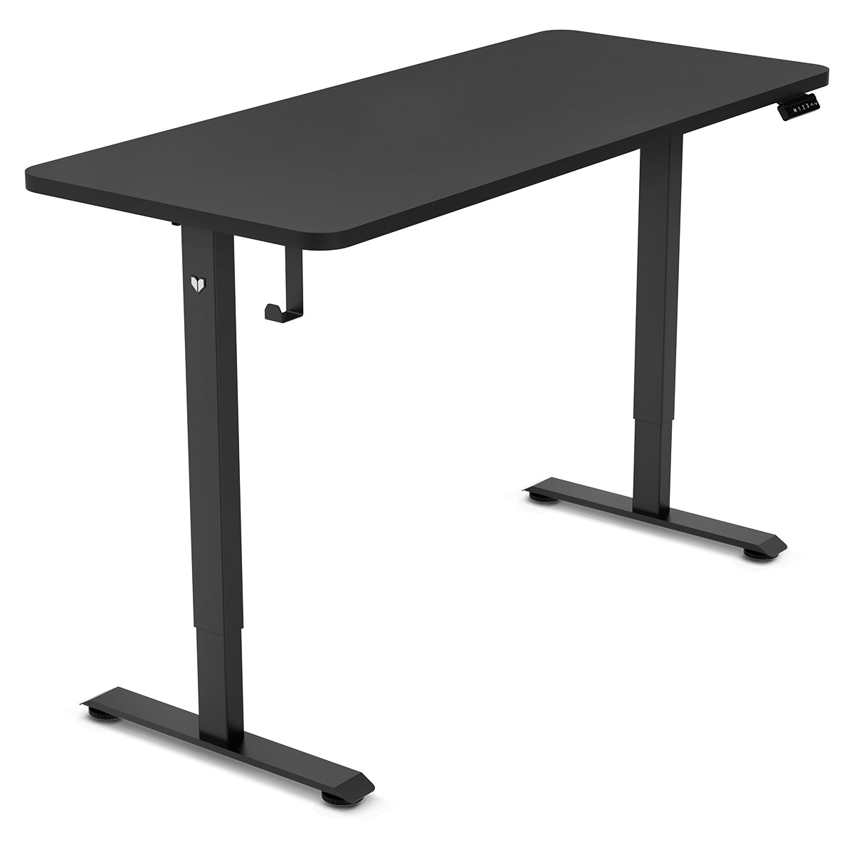 ErgoDesk Electric Standing Desk 140cm (Black/Black)