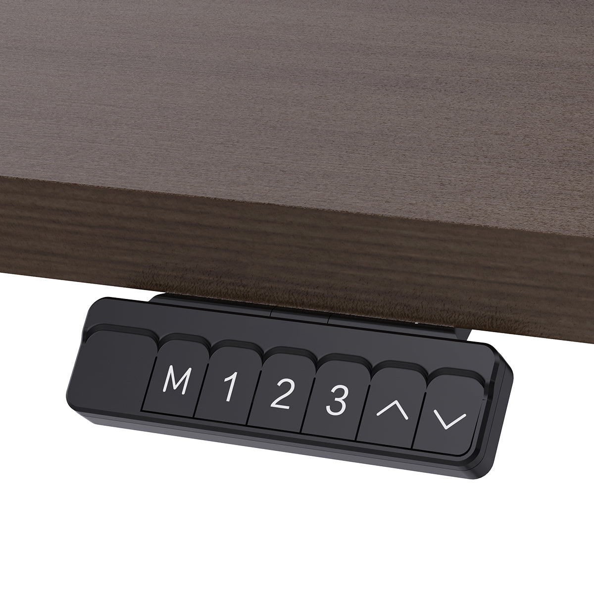 ErgoDesk Electric Standing Desk 140cm (Walnut/Black)