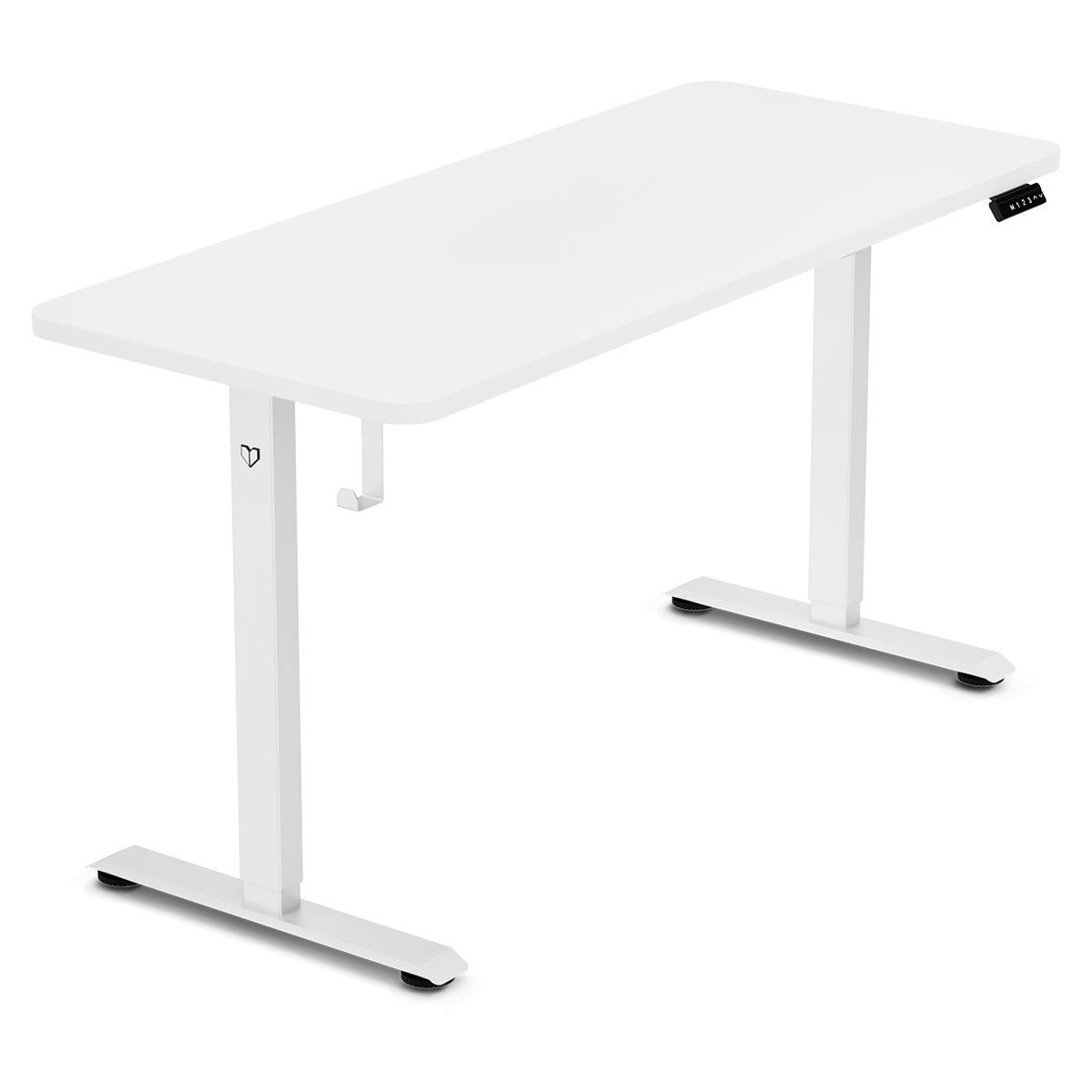 ErgoDesk Electric Standing Desk 140cm (White/White)