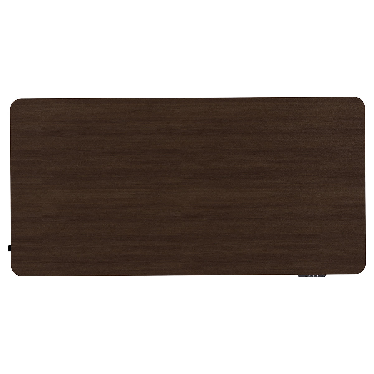 ErgoDesk Dual Motor Electric Standing Desk 160cm (Walnut/Black)