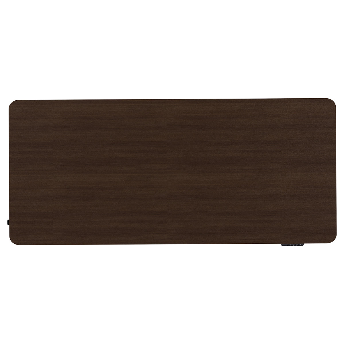 ErgoDesk Dual Motor Electric Standing Desk 180cm (Walnut/Black)