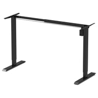 ErgoDesk Electric Standing Desk Frame Only (Suits 120cm to 150cm, Black)