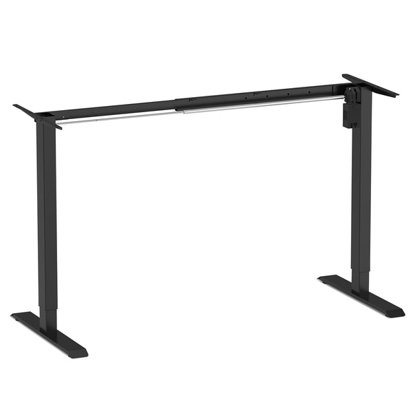 ErgoDesk Dual Motor Electric Standing Desk Frame (Suits 160cm to 180cm, Black)