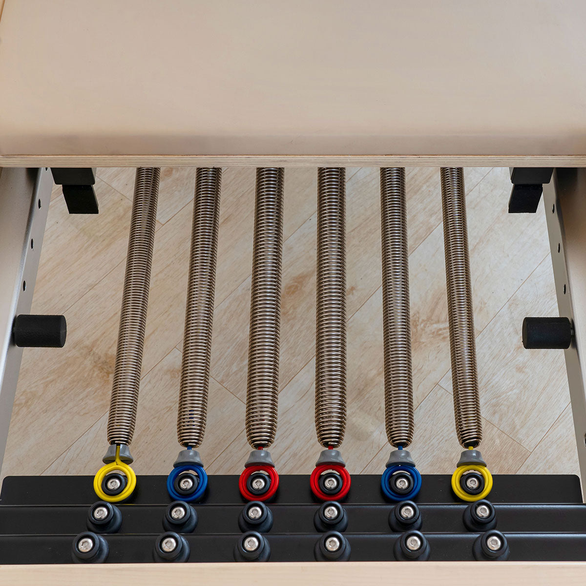 Contour Cadillac Pilates Reformer with Full Trapeze Table (Beige)