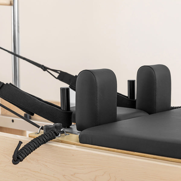 Contour Cadillac Pilates Reformer with Full Trapeze Table (Black)