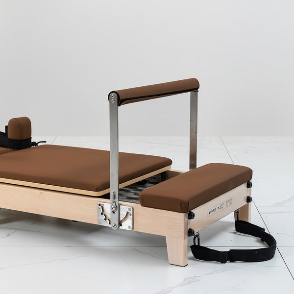 Contour Folding Wooden Pilates Reformer Machine (Espresso)