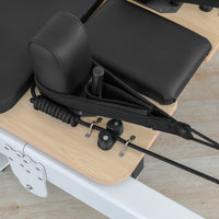Contour Pro Folding Aluminium Pilates Reformer Machine (Black)