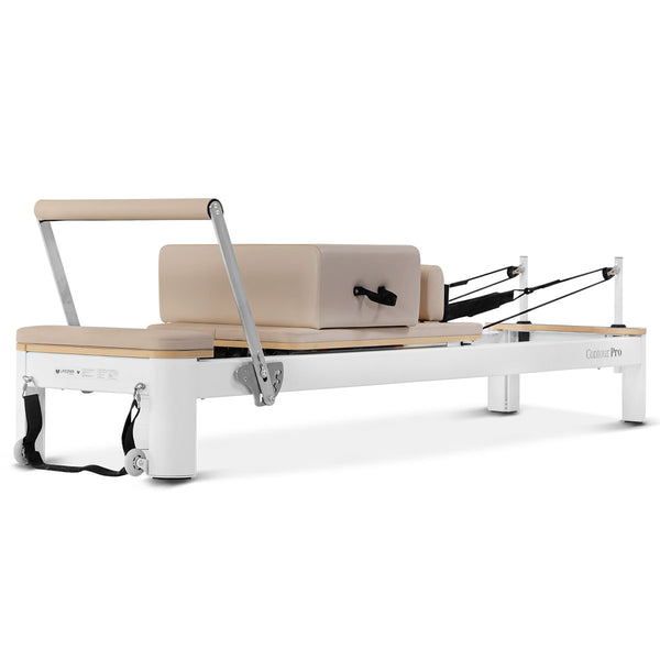 Contour Pro Aluminium Pilates Reformer Machine (Beige)