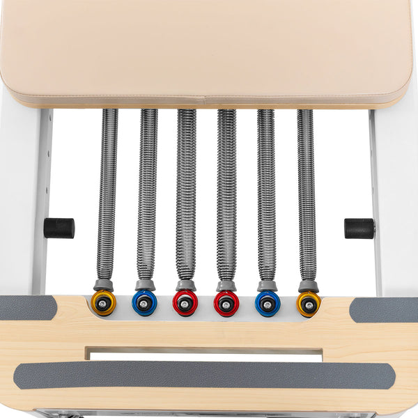 Contour Studio Commercial Pilates Reformer Machine (Beige)