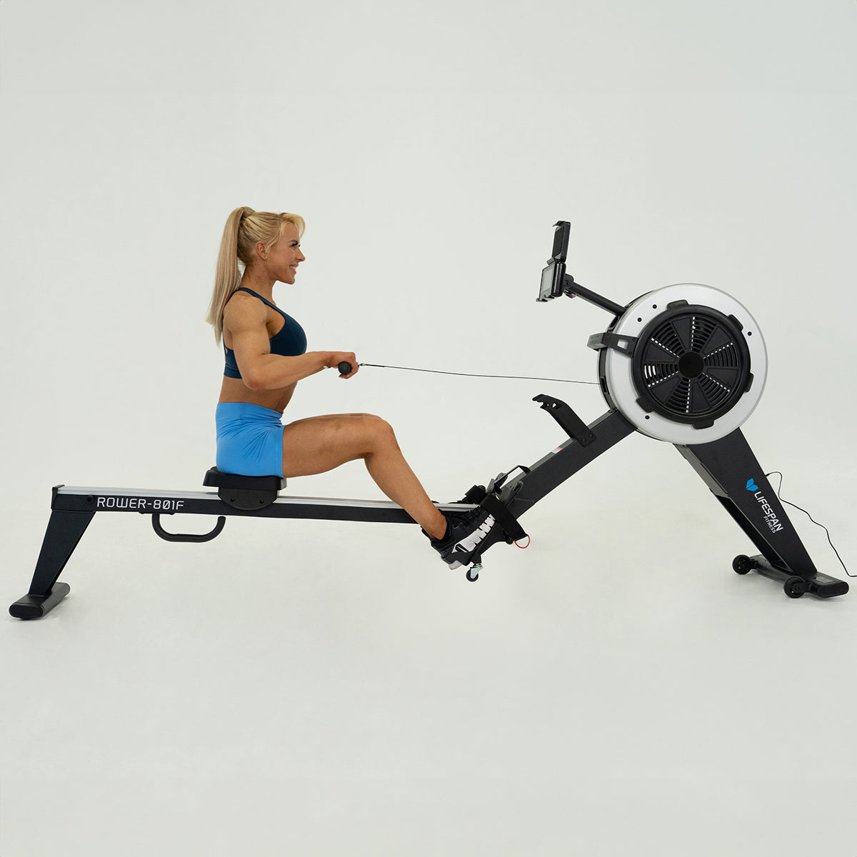 ROWER-801F Air & Magnetic Commercial Rowing Machine