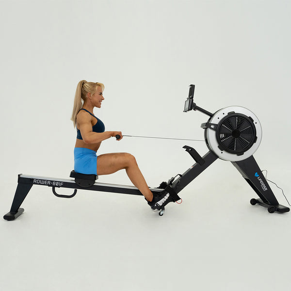 ROWER-801F Air & Magnetic Commercial Rowing Machine