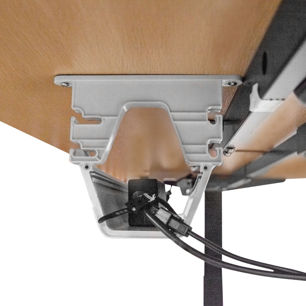 Walkingpad™ M2 Treadmill with Ergodesk Automatic Oak Standing Desk 1500mm + Cable Management Tray + DM9 Chair