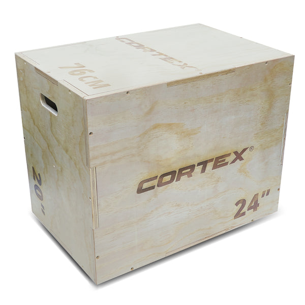 CORTEX Wooden 3-in-1 Plyo Box