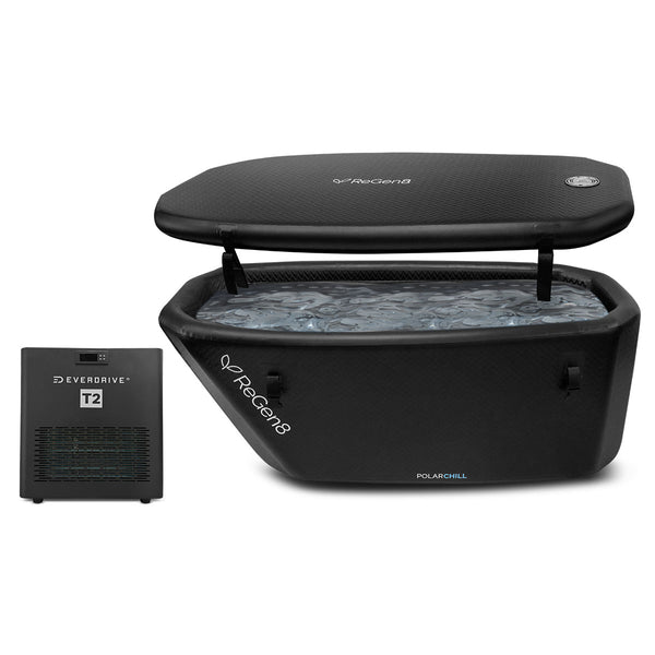 Regen8 470L Ice Bath with 510W 2°C Chiller PolarChill T2